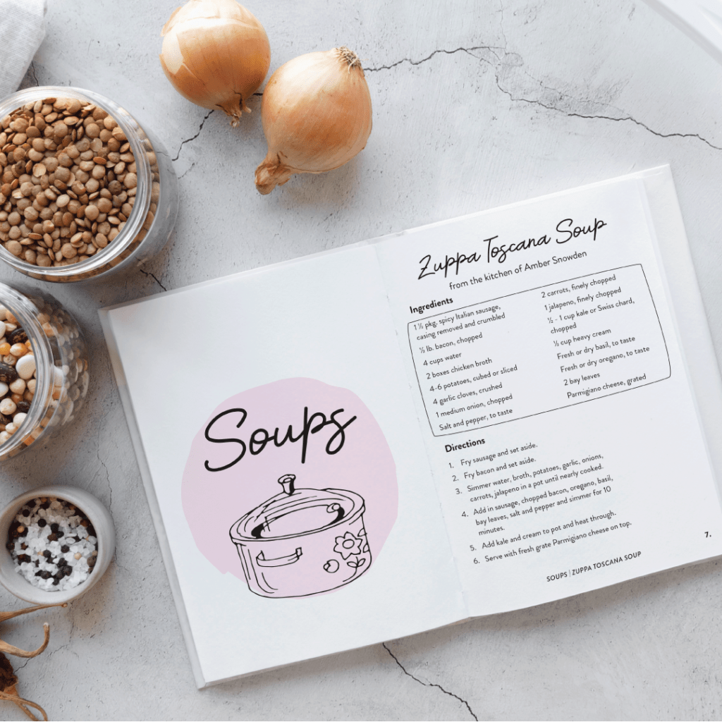 Digital Design Solutions for Small Businesses - Family Cook Book Design and Printing